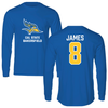 California State University-Bakersfield Volleyball Blue CSUB Long Sleeve - #8 Charli James