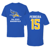 California State University-Bakersfield Baseball Blue CSUB Tee - #15 Brock Perreira