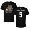 Bryant University Basketball Black Performance Tee - #5 Mariona Planes Fortuny