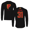 Iowa State University Soccer Black Long Sleeve - #31 Cadence Fagan