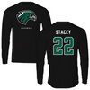 Northeastern State University Baseball Black Mascot Long Sleeve - #22 Seth Stacey