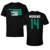 Northeastern State University Baseball Black State Tee - #14 Jessie Moreno