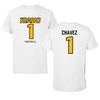 University of Idaho Football White Jersey Tee - #1 Ricardo Chavez