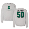 The University of North Carolina at Charlotte Football Gray Crewneck - #50 Zachary Billings