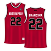 Austin Peay State University Red Basketball Jersey - #22 Jeanine Brandsma