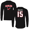 Eastern Washington University Volleyball Black Eagles Performance Long Sleeve - #15 Anna Bolich