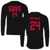 Austin Peay State University Basketball Black Jersey Long Sleeve - #24 Hansel Enmanuel