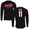 Jacksonville State University Basketball Black Mascot Long Sleeve - #11 Alex Odam