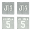 Jackson State University Football Stone Coaster (4 Pack)  - #5 Irv Mulligan