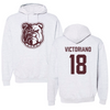 Alabama A&M University Baseball Gray Hoodie - #18 Elvis Victoriano