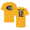 University of Wisconsin-Eau Claire Volleyball Gold Tee - #12 Abigail Wherland