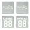 Illinois State University Football Stone Coaster (4 Pack)  - #88 Nick Hawkins