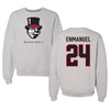 Austin Peay State University Basketball Gray Crewneck - #24 Hansel Enmanuel