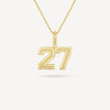 Gold Presidents Pendant and Chain - #27 Tommy Holden