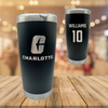 The University of North Carolina at Charlotte Softball Black Stainless Steel Tumbler - #10 Olivia Williams