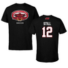 Jacksonville State University Soccer Black Tee - #12 Brookelyn Still