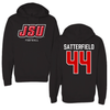 Jacksonville State University Football Black Hoodie - #44 Cody Satterfield