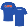 University of Florida Swimming & Diving True Royal Florida Tee - Conor Gesing