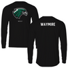 Northeastern State University Golf Black Mascot Long Sleeve - Cole Waymire