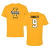 University of Idaho Soccer Gold Tee - #9 Mia Zubiate