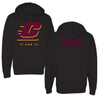 Central Michigan University TF and XC Black Hoodie - Riley Nielsen