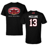 Jacksonville State University Beach Volleyball Black Performance Tee - #13 Morgan McClure