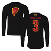 Iowa State University Basketball Black Performance Long Sleeve - #3 Alisa Williams