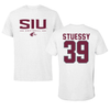 Southern Illinois University at Carbondale Softball White Performance Tee - #39 Jordyn Stuessy