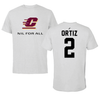 Central Michigan University Basketball Light Gray NIL for ALL Performance Tee - #2 Tamara Ortiz