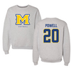 McNeese State University Softball Gray Crewneck - #20 Molly Powell