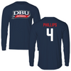 Dallas Baptist University Volleyball Navy Long Sleeve - #4 Abby Phillips