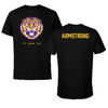 Louisiana State University TF and XC Black Tee - Alia Armstrong