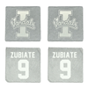 University of Idaho Soccer Stone Coaster (4 Pack)  - #9 Mia Zubiate