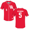 University of Houston Red Softball Jersey - #5 Clare Ceynowa