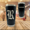 Rice University Football Black Stainless Steel Tumbler - Lucas Scheerhorn
