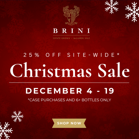 Brini Wines Christmas Sale