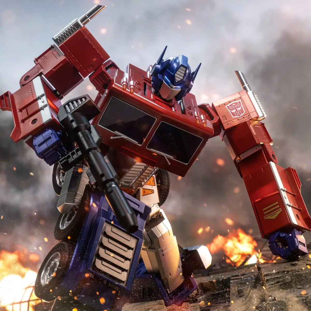 Elite Optimus Prime Auto-converting Robot