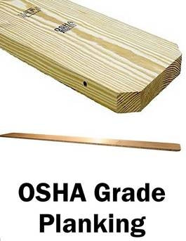 2 x 10 x 8' OSHA Scaffold Plank (Pin-Lok)