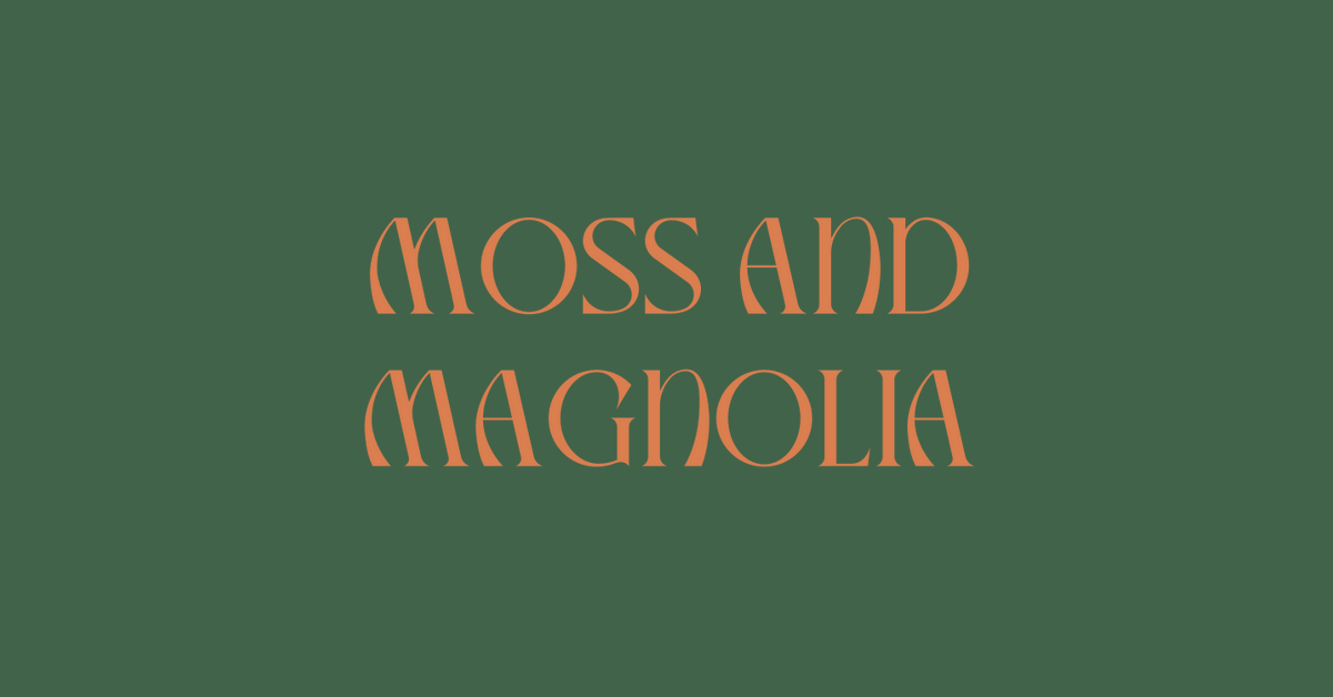 moss-and-magnolia florals