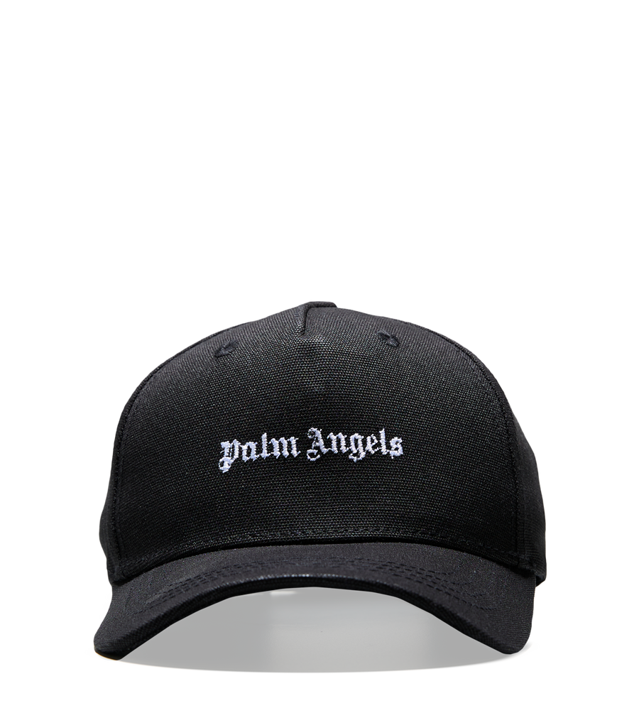 Palm Angels Black Monogram Beanie