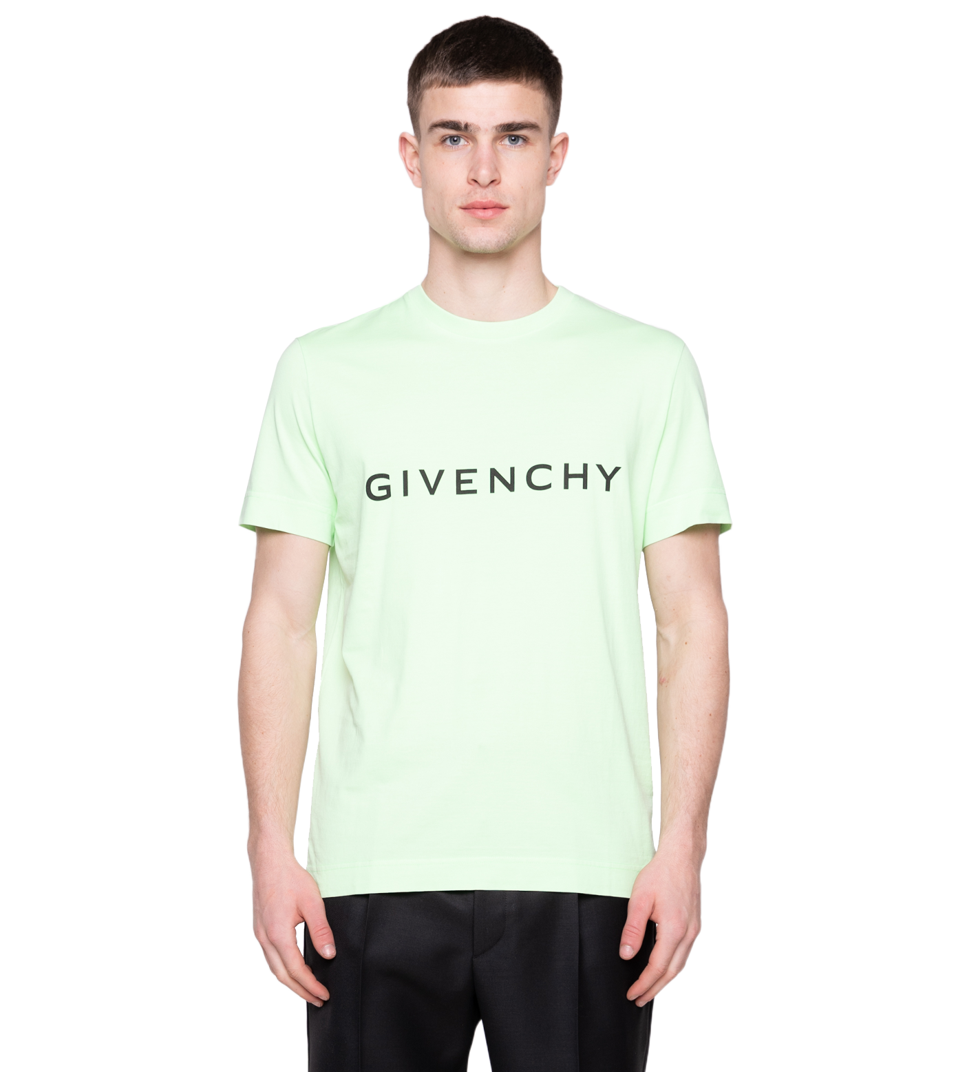 Givenchy | Logo-print Cotton T-shirt Mint Green – FOUR Amsterdam