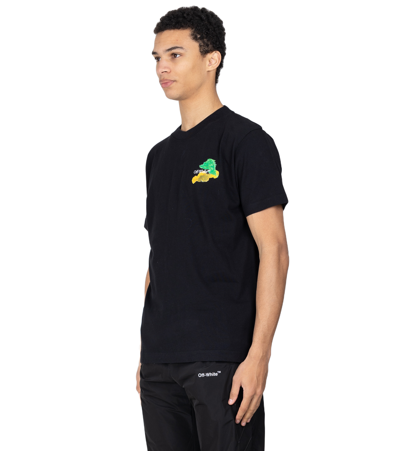 off-white brushed arrows shirt black | patisserie-cle.com
