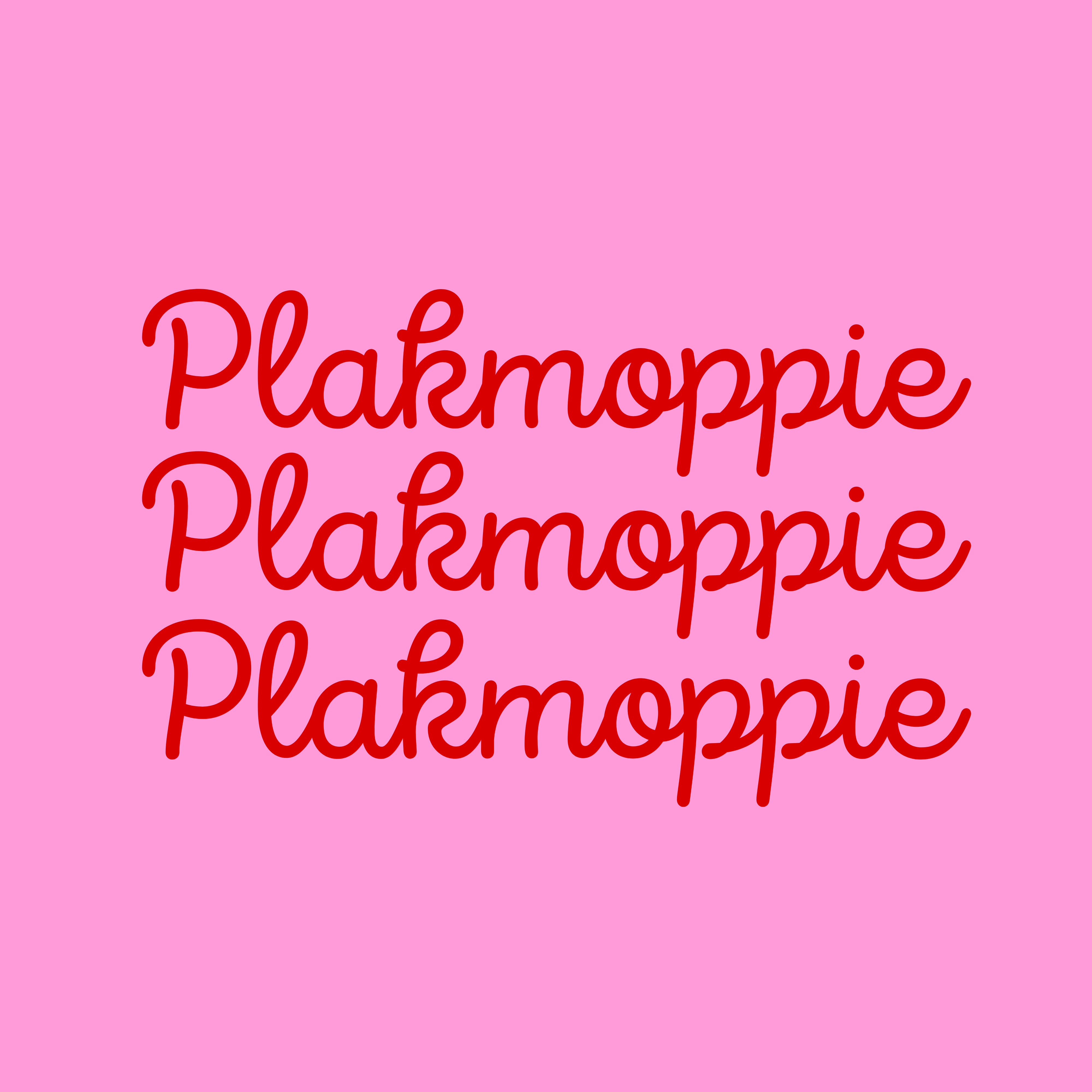 Plakmoppie
