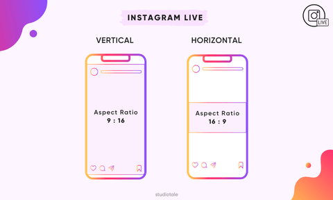 Instagram Live video size