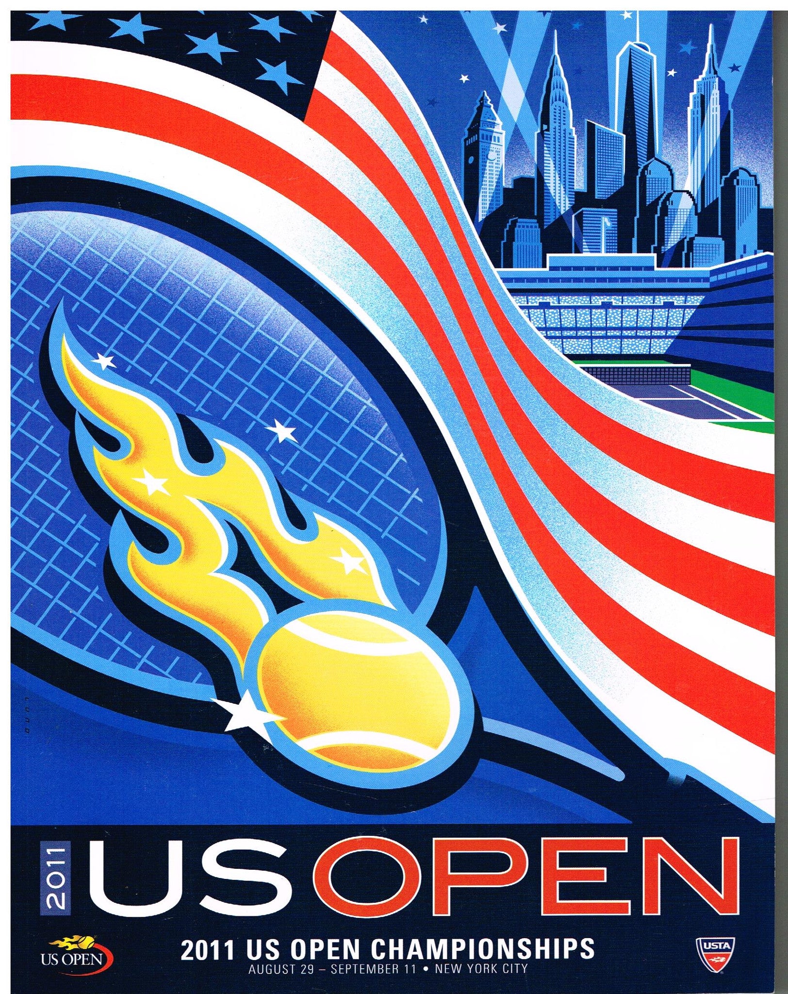 2011 US Open Program Tennis Gallery Wimbledon