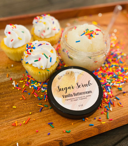 GLOW BOOSTING RAINBOW SUGAR BODY SCRUB UNICORN MAGIC