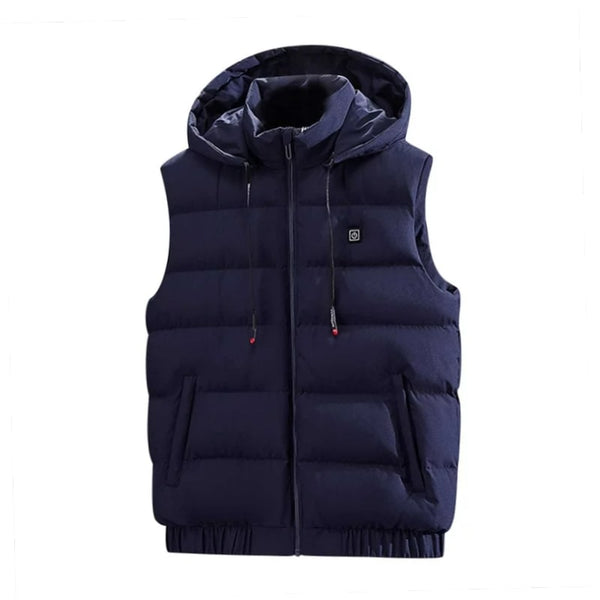 Gilet Chauffant Bleu