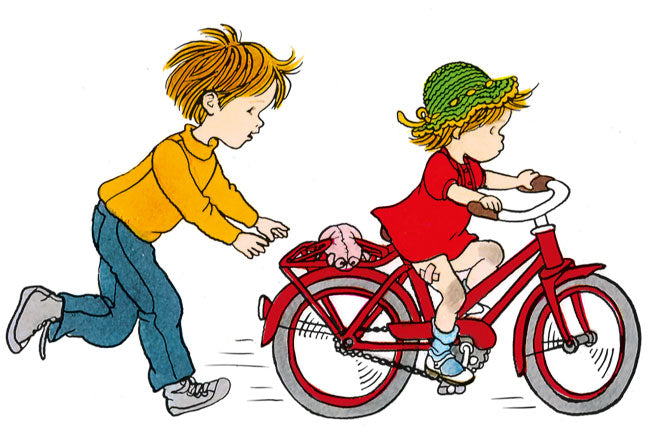 Lotta si bicicleta, de Astrid Lindgren, ilustratie de Ilon Wikland