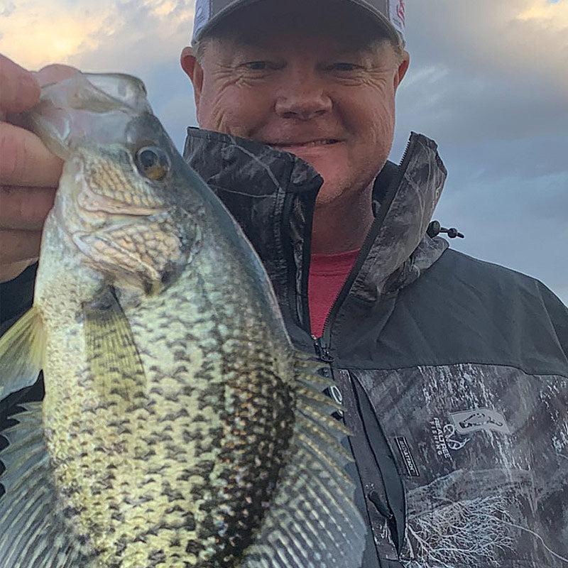 Bass Pro Crappie Maxx Rod and Mr. Crappie 4lbs Test Caught What?!? 