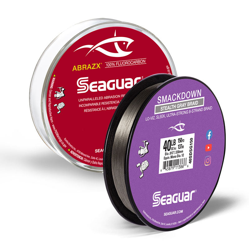 Smackdown Fluorocarbon Braid Lines, Freshwater